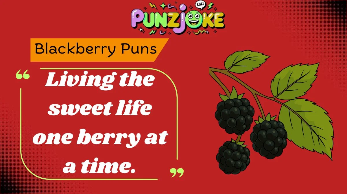 Blackberry Puns